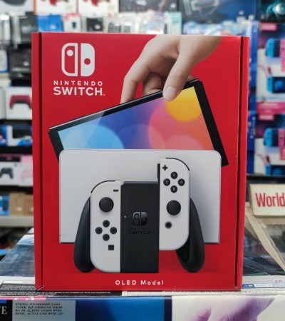 Nintendo Switch Console OLED Singapore Local set ( Bundle 6 Free Gifts )